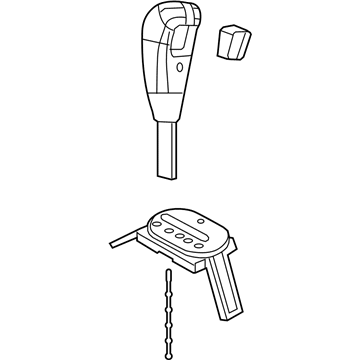 Mercury 6M6Z-7210-A Lever - Gear Shift