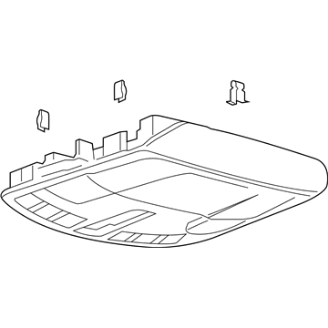 Lincoln DP5Z-54519A70-HAV Console Assembly - Overhead