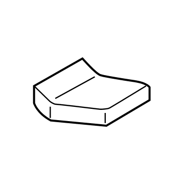 ML3Z-16A454-A Ford End Cap, Front Passenger Side Illustration 1 of 1