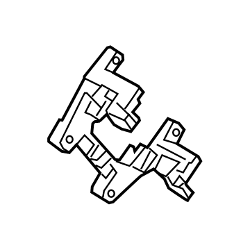 Lincoln JX6Z-2B511-F Plate Assembly - Brake Back