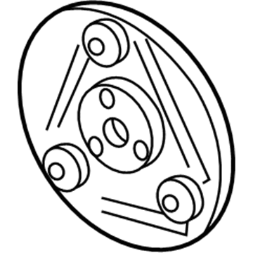 Ford 6F1Z-19D786-A Clutch Assembly - Compressor