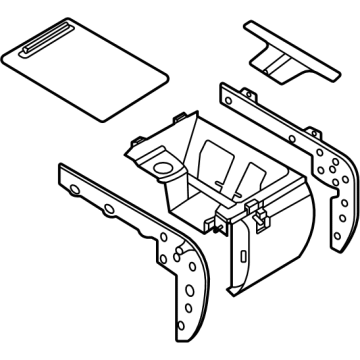 Ford SL1Z-4004338-CA Front Panel