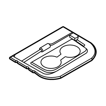 Ford SL1Z-4004567-AA Rear Trim Panel