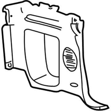 Ford F65Z18278D13AAN Panel - Trim