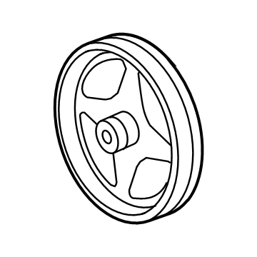 Ford BC3Z-3A733-A Pulley - Power Steering