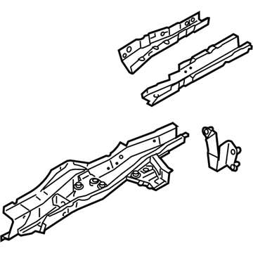 Ford AE8Z-5410124-A Member Assembly - Floor Side Rear