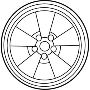 Ford 1R3Z-1007-BA Kit - Wheel