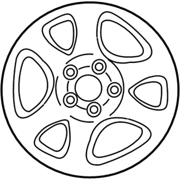 Ford F9ZZ-1007-HA Wheel Assembly