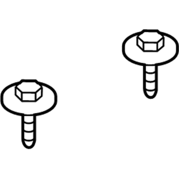 Ford -W701695-S442 Screw And Washer Assembly