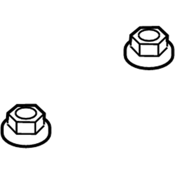 Ford -W520412-S437 Nut