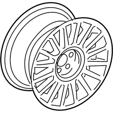 Ford 4W6Z-1007-BA Wheel Assembly