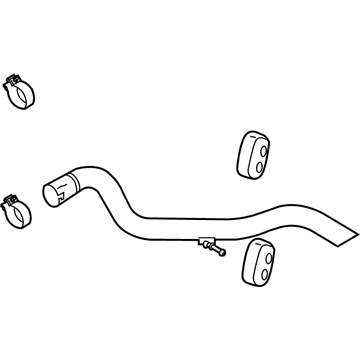 Ford 7A2Z-5202-E Pipe - Exhaust