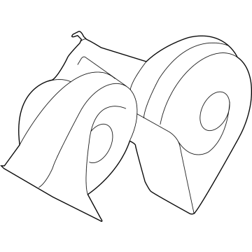 Ford PR3Z-13832-A Horn Assembly