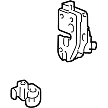 Ford 4C7Z-7843170-AA Latch