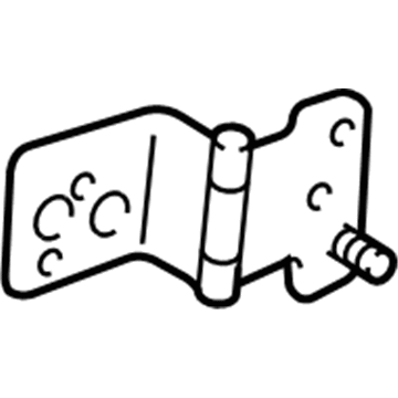 Ford YC3Z-78420A68-BA Hinge Assembly - Door