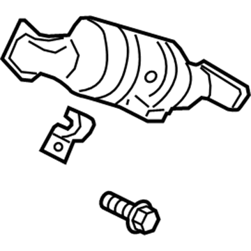Ford Edge Catalytic Converter - F2GZ-5E212-G