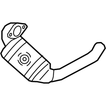 Ford Edge Catalytic Converter - F2GZ-5E213-F