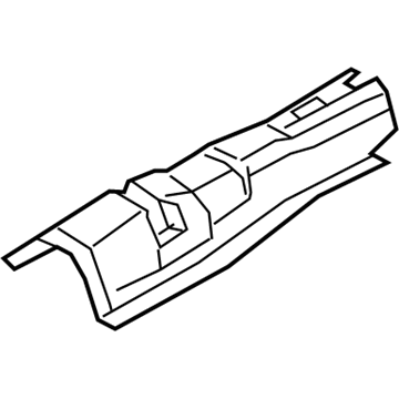 Ford G3GZ-5411434-B Heat Shield G3GZ-5411434-B Ford Heat Shield Illustration 1 of 1