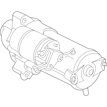 Ford MB3Z-11002-D Starter Motor Assembly