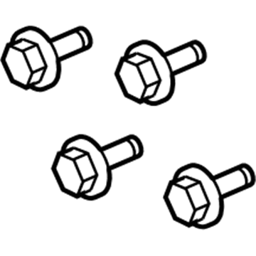 Ford -N806282-S437 Screw And Washer Assembly