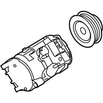 KR3Z-19703-B Ford Compressor Assembly Illustration 1 of 1
