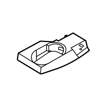 Ford M2DZ-7867273-B Pad - Armrest M2DZ-7867273-B Ford Pad - Armrest Illustration 1 of 1