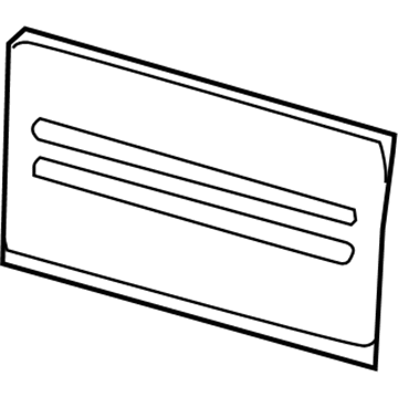 Ford 6L3Z-1540374-BA Trim Assembly - Back Panel