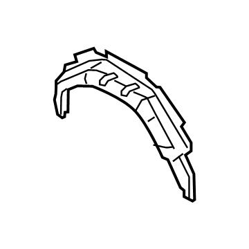 Ford BK3Z-6127886-D Wheelhouse Assembly
