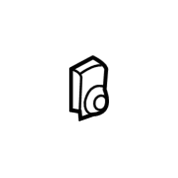 Ford -W520802-S901 Corner Reinforcement Nut -W520802-S901 Ford Corner Reinforcement Nut Illustration 1 of 1