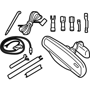 Lincoln F6AZ-17700-A Mirror Assembly