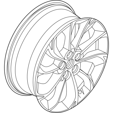 Lincoln R2TZ-1007-A Wheel, Alloy