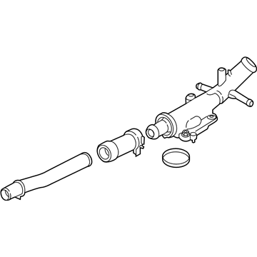 Lincoln FT4Z-8592-D Connection Water Outlet