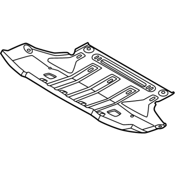 Ford MB5Z-5D032-A Skid Plate