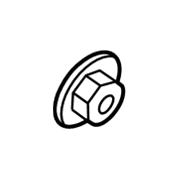 Ford -W710771-S442 Nut And Washer Assembly - Hex.