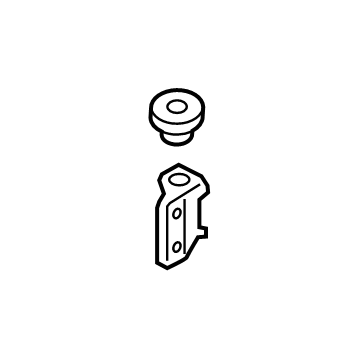 K2GZ-9647-A Ford Mount Bracket Illustration 1 of 1