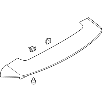 Ford LJ6Z-7844210-AMPTM Kit - Rear Spoiler