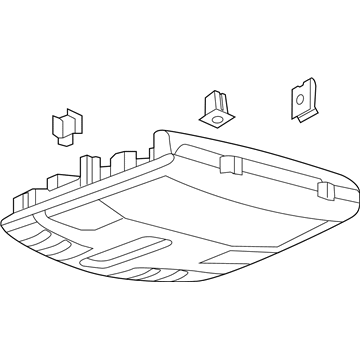 Lincoln FA1Z-58519A70-HBN Console Assembly - Overhead