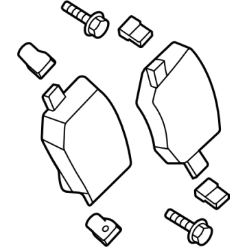 Lincoln PZ1Z-2200-A Brake Pads