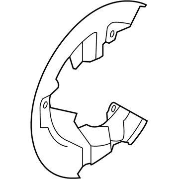 Ford CV6Z-2K004-C Shield - Splash