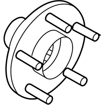Ford GV6Z-1104-A Hub Assembly - Wheel
