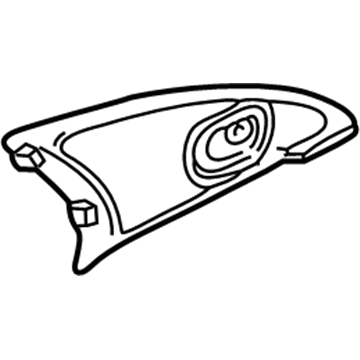 Ford YS4Z-5423712-AAB Panel Assembly - Door Trim