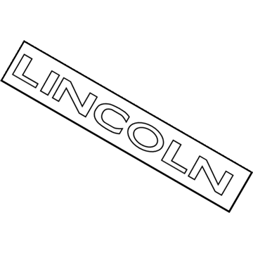Lincoln 3W1Z-5442528-AA Name Plate