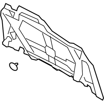 Mercury 9E5Z-16738-A Insulator - Hood