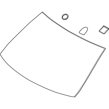 Lincoln AE9Z-7403100-B Glass - Windscreen