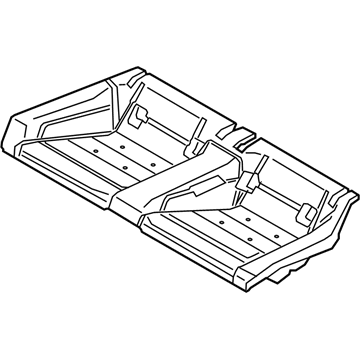 Ford FR3Z-6363840-B Pad - Rear Seat Cushion