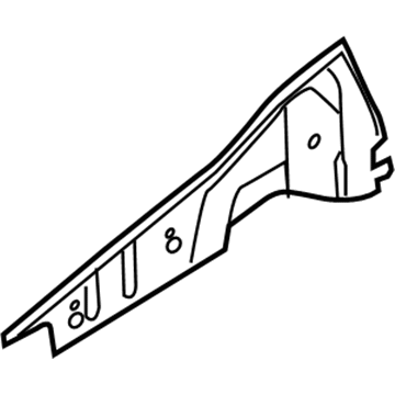 Lincoln 7T4Z-16C274-B Apron Assembly - Front Fender