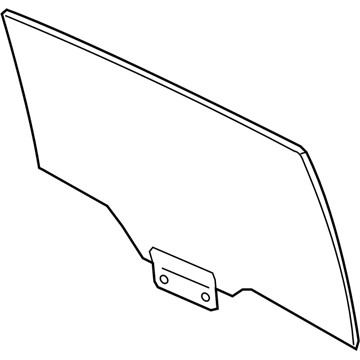 Lincoln GD9Z-5425712-A Window Assembly - Side