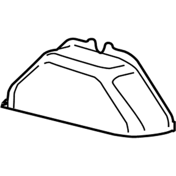 Ford CK4Z-16A550-GC Mudflap Assembly