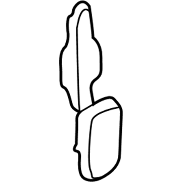 Ford F37Z-1022078-A Reinforcement - Striker Pin