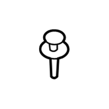 Ford -W705436-S300 Rivet - Plastic